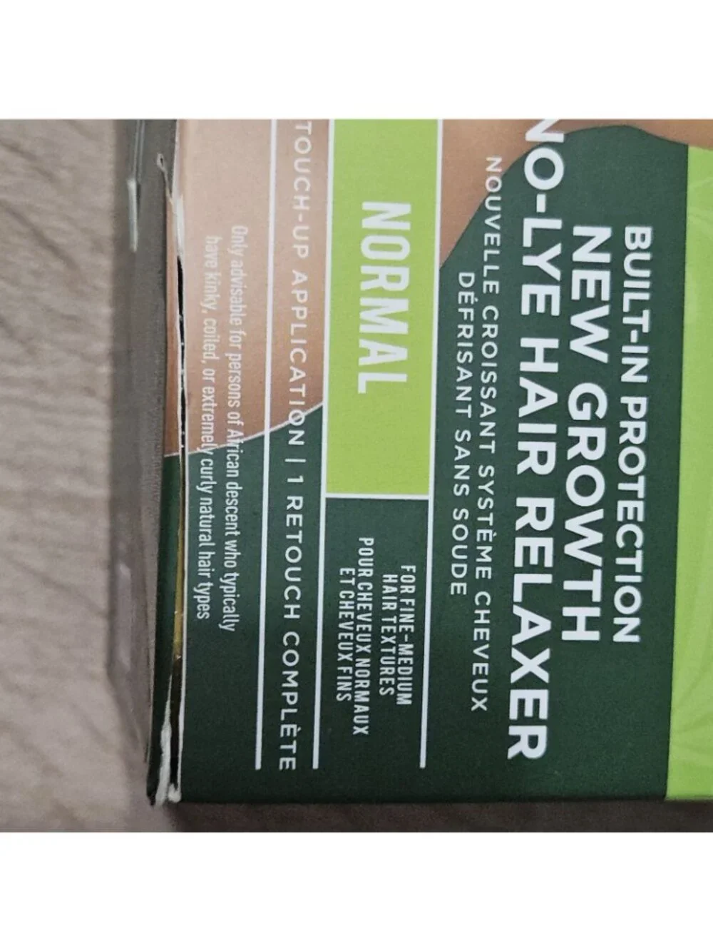 Lot Of 4 ORS New Growth No-Lye Hair Relaxer Normal Strength Box Kits Exp 08/27 #